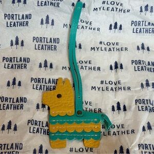 Pinata Bag Charm Flair Naples & Baja Portland Leather Goods
